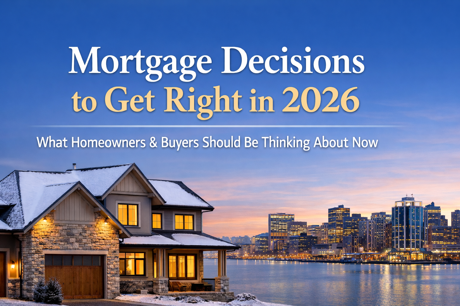 Mortgage Decisions to Get Right in 2026
